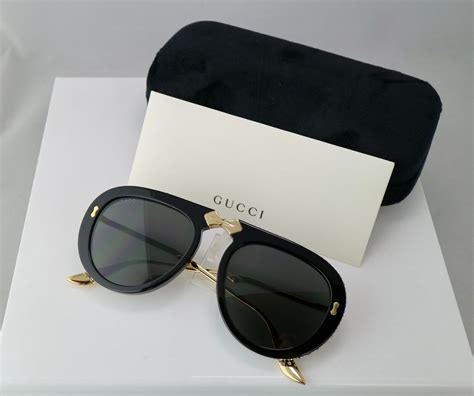 aviator gucci sunglasses for men|Gucci foldable aviator sunglasses.